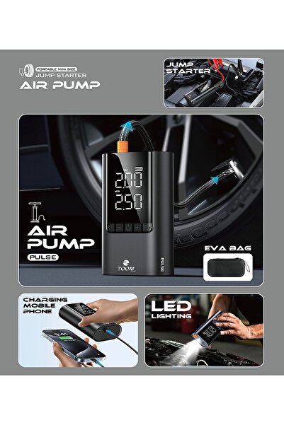 Zoom Plus Portable Inflatable Emergency Air Compressor DX414 by