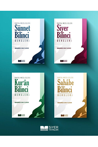 Siyer Yayınları Suffa Meclisleri Dersleri ( 4 kitap set)