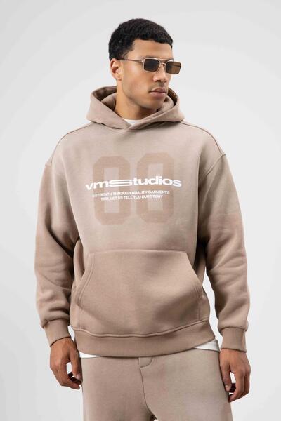 VAMOSCLO oversized με τύπωμα Σετ αθλητικής φόρμας βιζόν