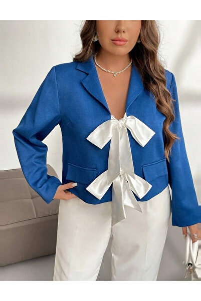 Sheya Curve+ jacket, blue