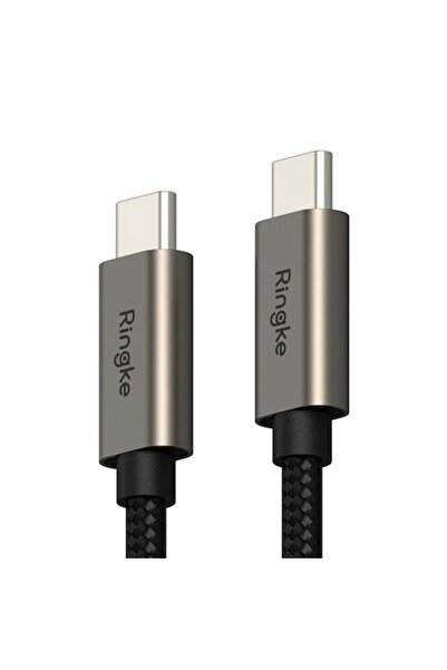 Ringke Cablu de date Type-C la Type-C, 60W, 0.5m - - Negru