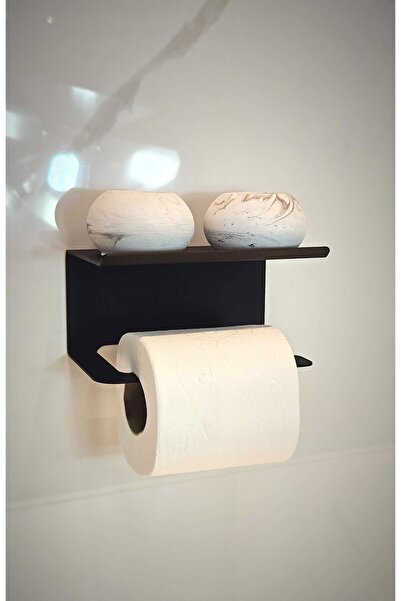 Rustic Edge METAL MALZEMEDEN RAFLI TUVALET KAĞIDI TUTUCU