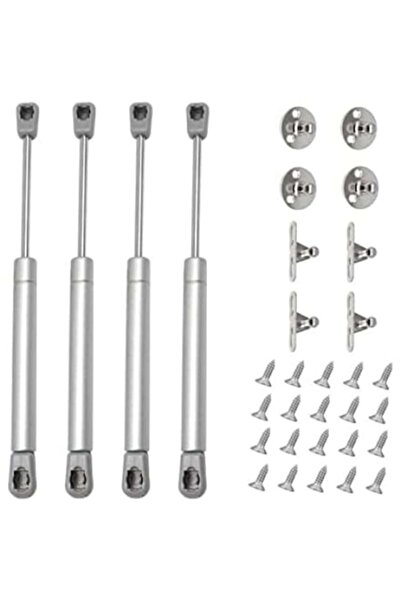 Mmgoqqt Set of 4 cabinet dampers, Mmgoqqt, Steel, Silver