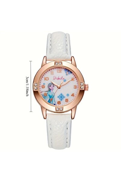 GlassySKY Elsa Watch - Quartz Watch for Girls, Birthday Gift
