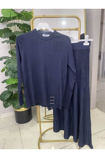 Anka Soğuk merserize etekli takım