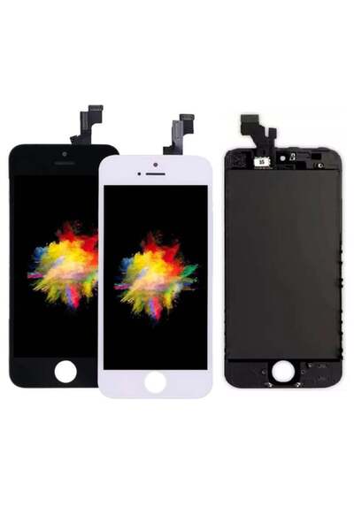 Genos Apple iPhone 5SE ile Uyumlu Lcd Ekran Dokunmatik A Kalite