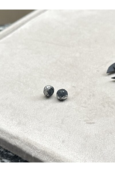 KAZZAZE Tesbih Malzemesi Gümüş Kazaziye El Örmesi Büyük Boy 8 X 10,3 MM Kazaz...