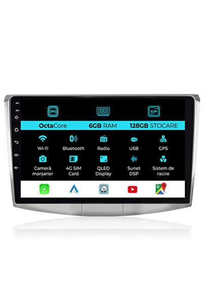 NavStore Dedicated Navigation Volkswagen Passat B6, B7, CC (2005 -2015), 10Inch, 6Gb Ram, 128Gb Storage, Carplay