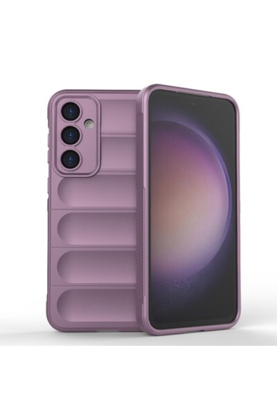 SOFAL Θήκη τηλεφώνου για Samsung Galaxy S23 FE H171 - Πολυουρεθάνη - Μωβ