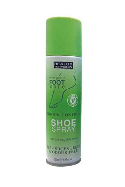 BEAUTY FORMULAS Odour Control Shoe Spray 150 ml