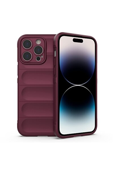 SOFA Θήκη iPhone 14 Pro Max, P229, Πολυουρεθάνη, Μπορντό