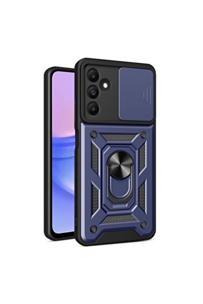 SOFAL Samsung Galaxy A15 (4G/5G) Case H369 - Polyurethane, Blue