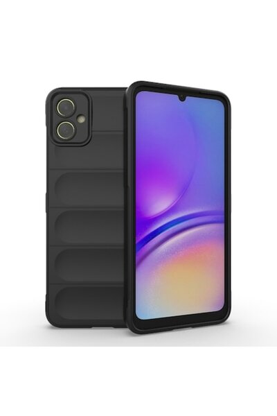 SOFAL Carcasă de telefon pentru Samsung Galaxy A05 (P270), Poliuretan, Negru