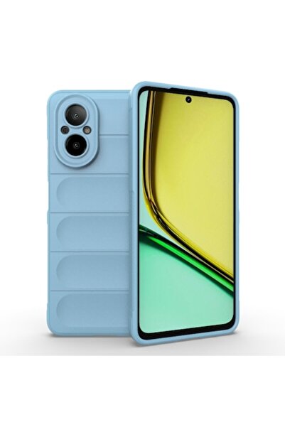 SOFAL Carcasă pentru Realme C67 (P310) - Poliuretan - Albastră