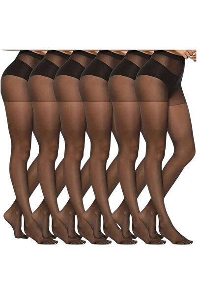 OEM Set 6 bucati ciorapi dama, Negru