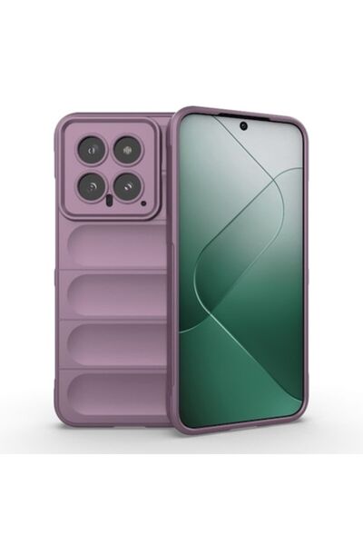 SOFAL Θήκη για Xiaomi 14 (H211), Πολυουρεθάνη, Μωβ