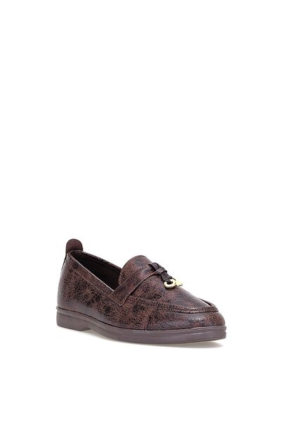 Ayakkabı Fuarı Elit PM97 K101 Γυναικεία Casual Παπούτσια Καφέ