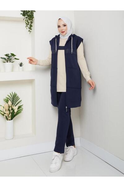 Tebrikler tekstil New Season Women's 3-Piece Pajama Set Model G3830