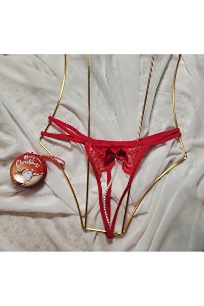 G&H UNDERWEAR Новогодишна специална серия бикини с перли (кутията е наш подарък)