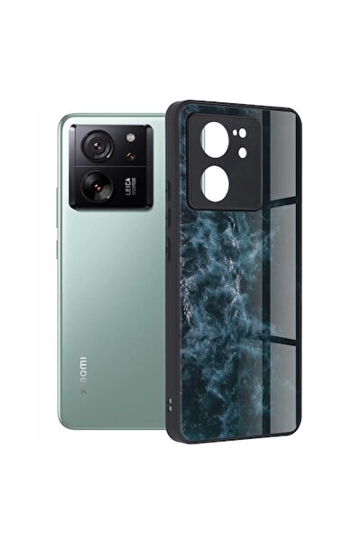 SOFAL Θήκη για Xiaomi 13T/13T Pro, σειρά Glaze, R39, μπλε νεφέλωμα