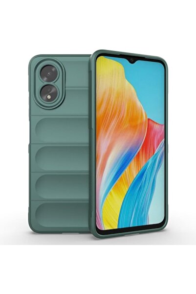 SOFAL Carcasă pentru Oppo A38/A18 (P427), Poliuretan, Verde