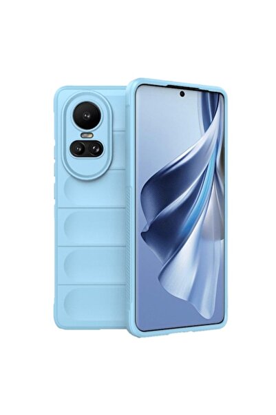 SOFA Θήκη για Oppo Reno10/Reno10 Pro, P250, Πολυουρεθάνη, Μπλε