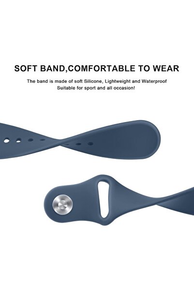 Generic 22mm Quick Release Soft Silicone Replacement Band for Amazfit GTR 4/3/2 (47mm)