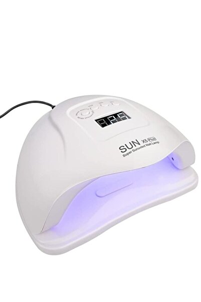 SUN5 مجفف أظافر Sun Sun X5 Plus بشاشة LCD تعمل بالأشعة فوق البنفسجية LED مع ا...