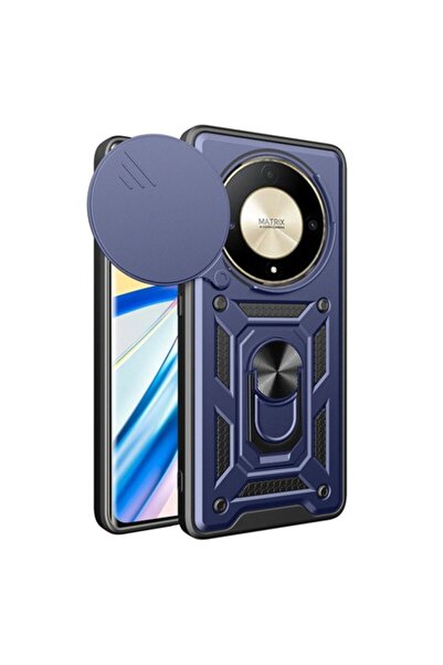 SOFAL Case for Honor Magic6 Lite, H387, Polyurethane, Blue