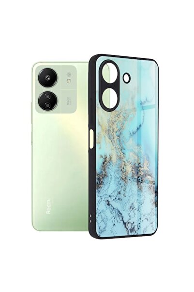 SOFAL Carcasă pentru Xiaomi Redmi 13C 4G / Poco C65 / Y32 - Albastru Ocean