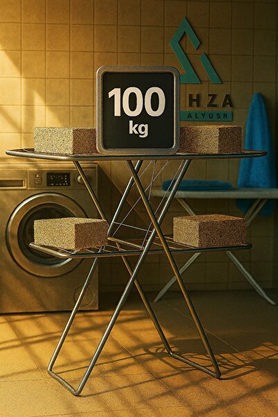 KITCHEN SOUQ National Clothes Dryer Rack - Three sizes to suit every home, holds up to 100 kg
