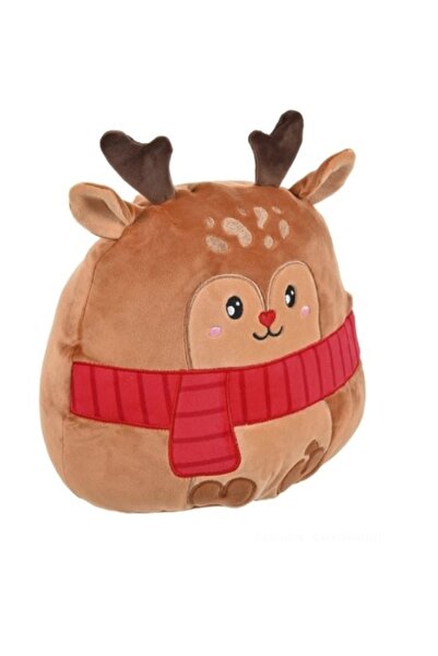OEM Christmas decorative pillow, 31 cm size, Reindeer model