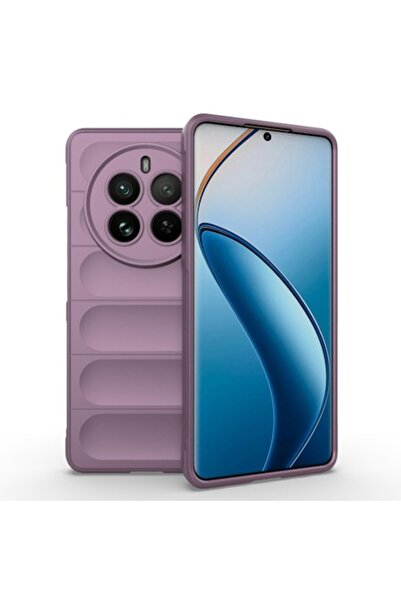 SOFAL Carcasă pentru Realme 12 Pro / 12 Pro+, P170, Poliuretan, Mov