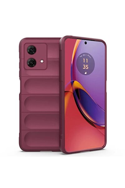 SOFAL Θήκη πολυουρεθάνης Motorola Moto G84 / P422, μπορντό