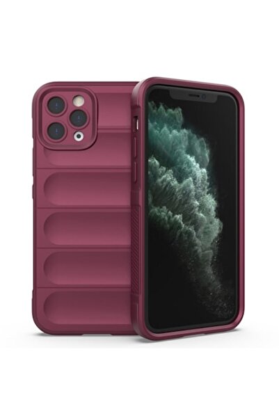 SOFAL Carcasă pentru iPhone 11 Pro, P167, Poliuretan, Bordeaux