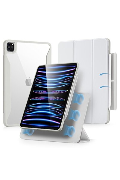 SOFAL Husă tabletă pentru iPad Air 4/5/6 (H456) Policarbonat și TPU - Alb