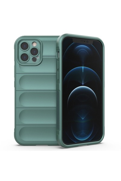 SOFAL Carcasă iPhone 12 Pro P156, Poliuretan, Verde