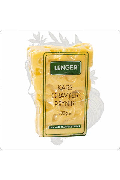 Lengerli Çiftliği LENGER KARS GRAVYER PEYNİRİ 200 GR