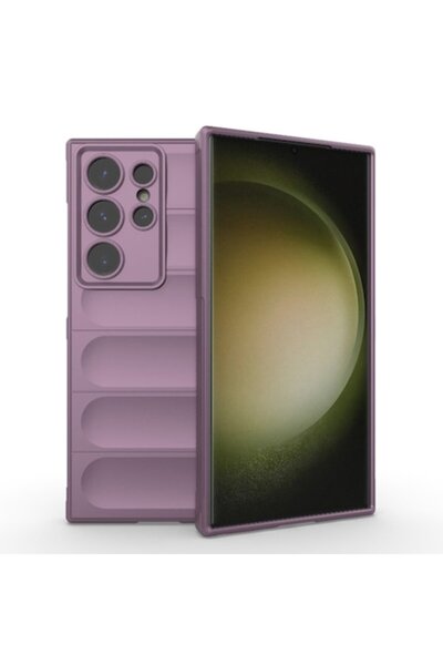 SOFAL Carcasă de telefon pentru Samsung Galaxy S23 Ultra H121, poliuretan, vi...