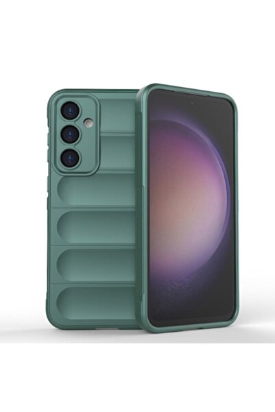 SOFAL Carcasă de telefon pentru Samsung Galaxy S23 FE, H167, poliuretan, verde