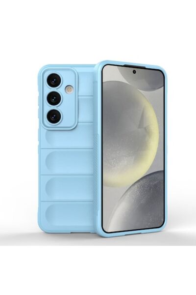 SOFAL Carcasă pentru Samsung Galaxy S24 Plus, H228, poliuretan, albastră