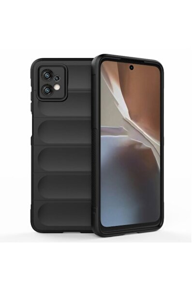 SOFAL Θήκη για Motorola Moto G32 (P221), Πολυουρεθάνη, Μαύρη