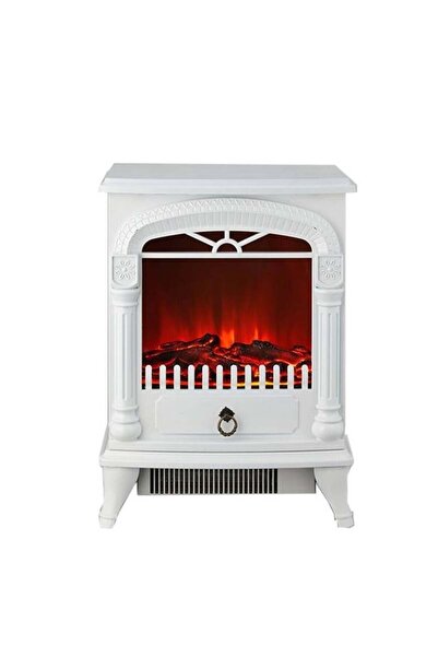 GVC PRO مدفأة زخرفية على شكل خزانة - GVCHT-230 2000 واط (أبيض)