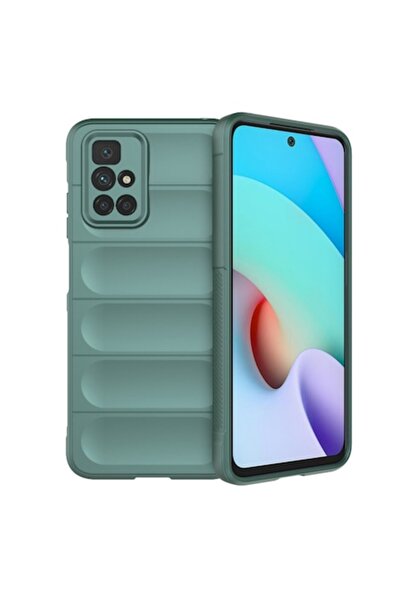 SOFAL Carcasă pentru Xiaomi Redmi 10 / Redmi 10 (2022), H128, Poliuretan, Verde