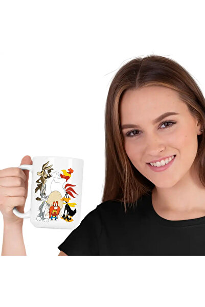 OEM Mug Bugs Bunny Coyote Foghorn Daffy Looney Tunes