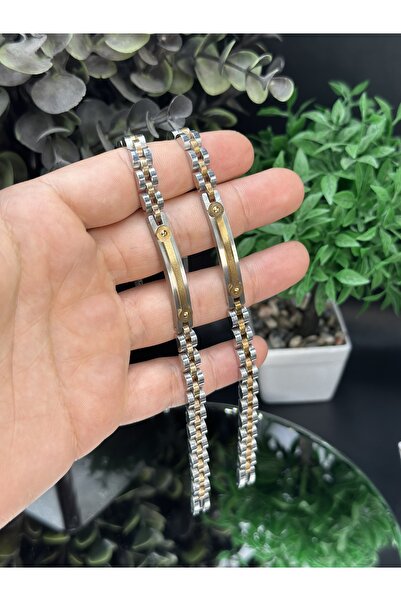 NikaŞ جودة لا تُضاهى! سوار رجالي أصلي من الفولاذ المقاوم للصدأ 316L مضاد للحس...