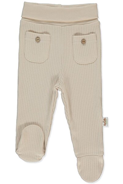 Bebetto بنطلون كاشكورس مع جوارب (عضوي مولود من الحب) بيج