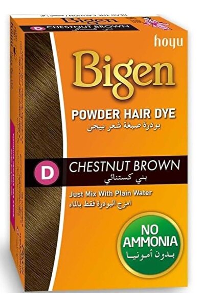 BİGEN Powder Hair Dye Chestnut Brown 6grams