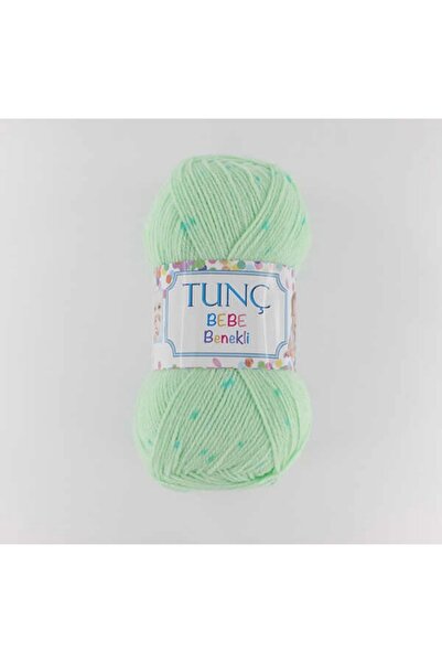 Tunç Benekli Bebe İpi Akıllı Örgü İpi (5 adet) no 5410 su yeşili