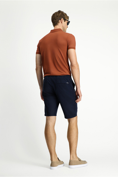 Kiğılı Шорти-бермуди з регулярним кроєм, еластичним поясом і шнурком, з бавовняної тканини